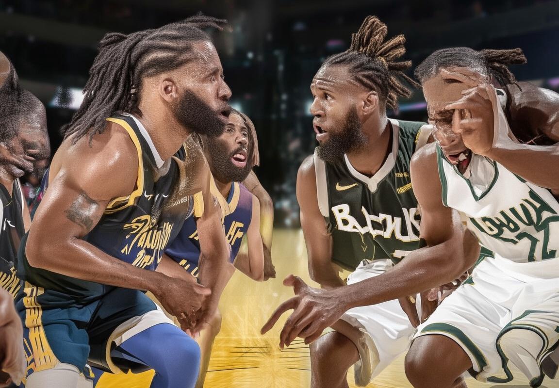 2020年NBA勇士对雄鹿巅峰对决战术解析：速度与内线的较量(图3)